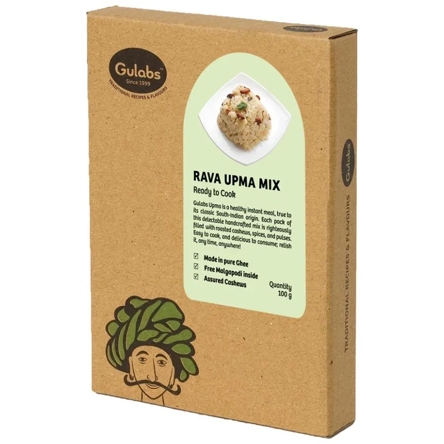 Gulabs Rava Upma Mix, 100 g-1.webp